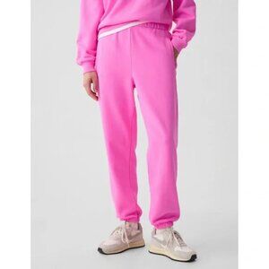 GAP High Rise VintageSoft Relaxed/Boyfriend Joggers in Standout Pink